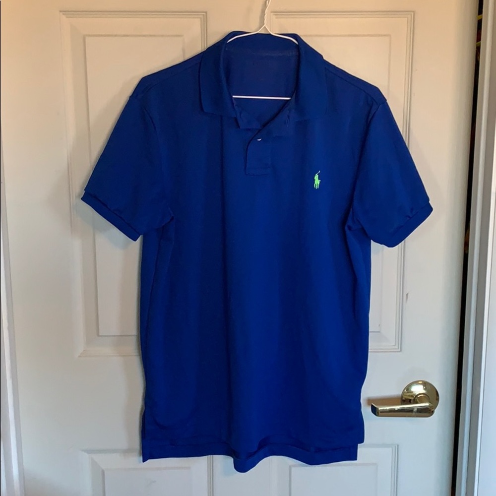 Men’s Ralph Lauren medium blue polo